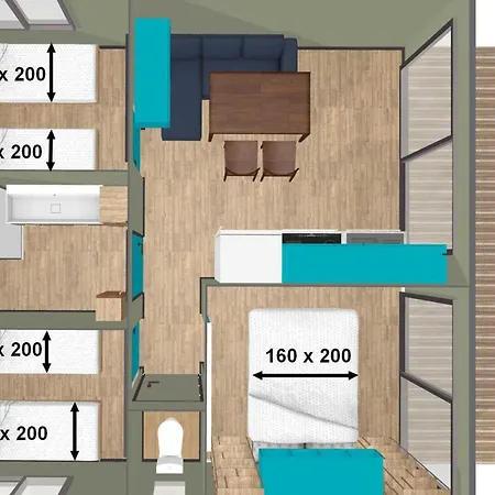 Chalet, Animaux Admis - 6 Pers. - Api-1-52-2454 Kemp